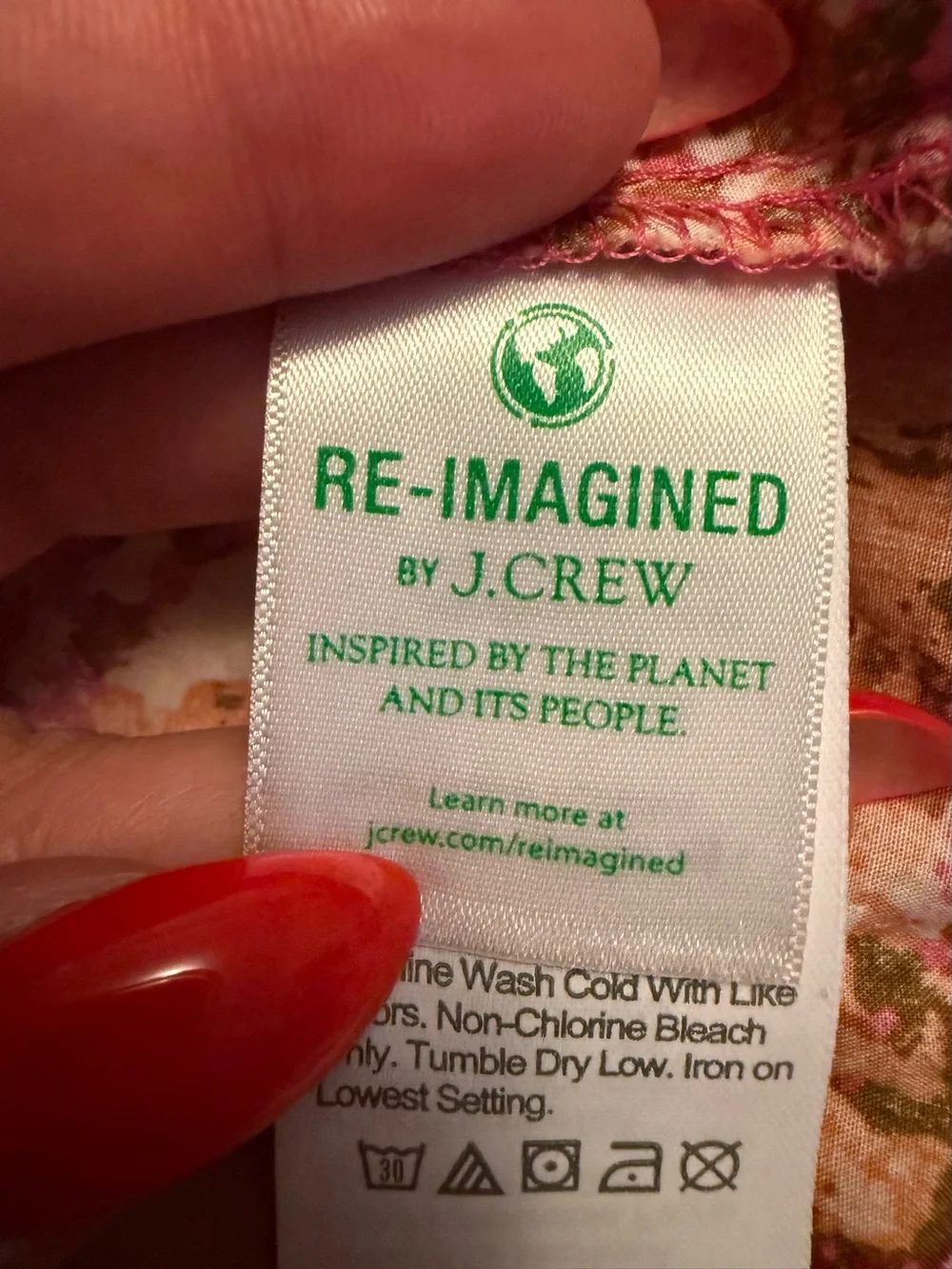 J. Crew breezy pink